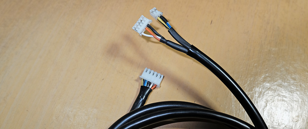 USB: Fitur Head Unit Kekinian - Hasil akhir harness penghubung head unit dan modul decoder